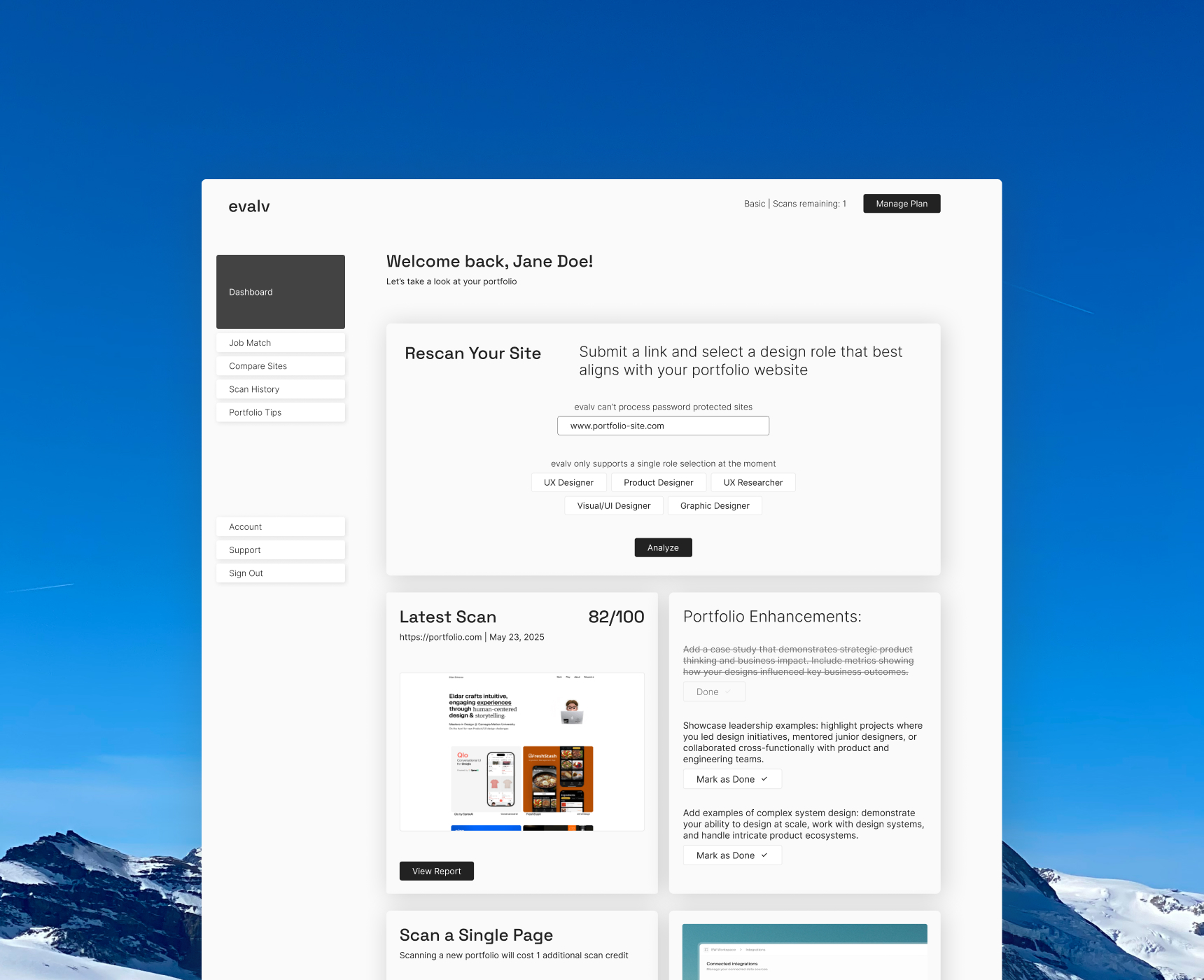 Portfolio Review & Analysis, Powered by AI